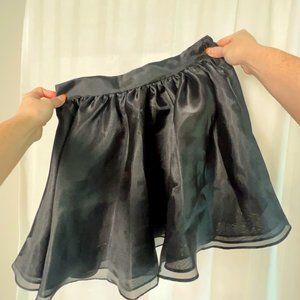 Selkie Black Cocktail Skirt